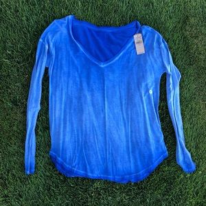 Bright Blue American Eagle Long Sleeve